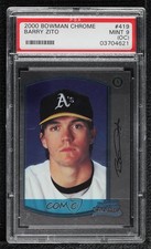 2000 Bowman Chrome Barry Zito #419 PSA 9 MINT (OC) 0b0g