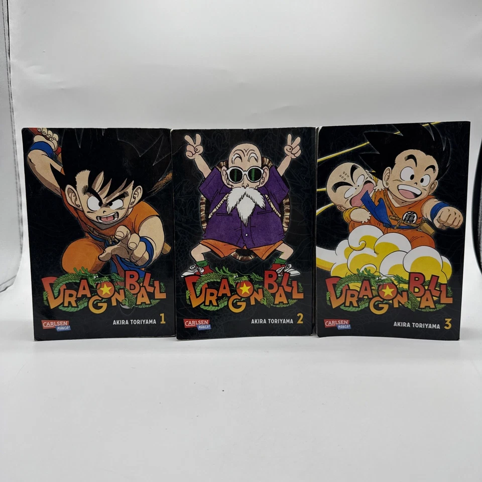 Dragon Ball Massiv Band 1-3 Akira Toriyama Deutsch Taschenbuch Großtaschenbuch - Bild 2 von 3