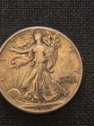 Vintage High Quality 1943 Liberty Walking Silver Half Dollar.  Very Nice Coin