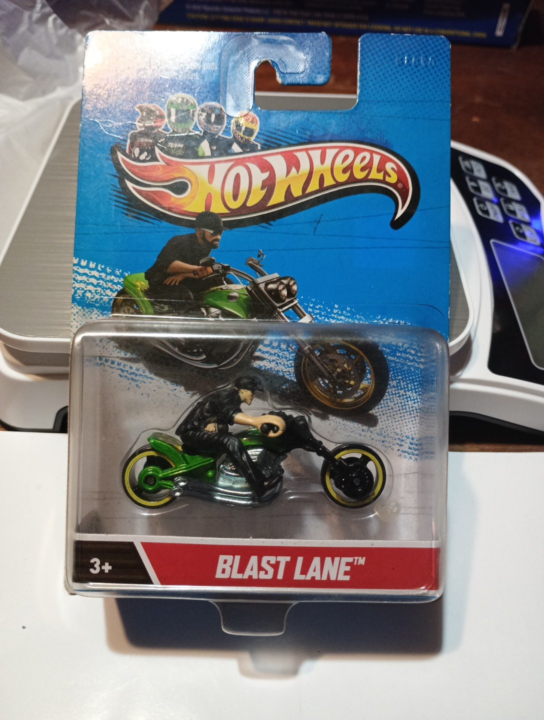 2012 Hot Wheels Blast Lane W/ Rider