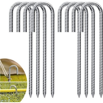 Erdanker Camping Zelt Hering Seile Trampolin Garten 8 Stück galvanisiert