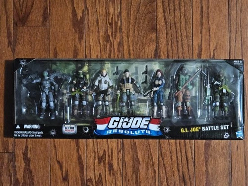 2010 GI Joe Resolute GI Joe set