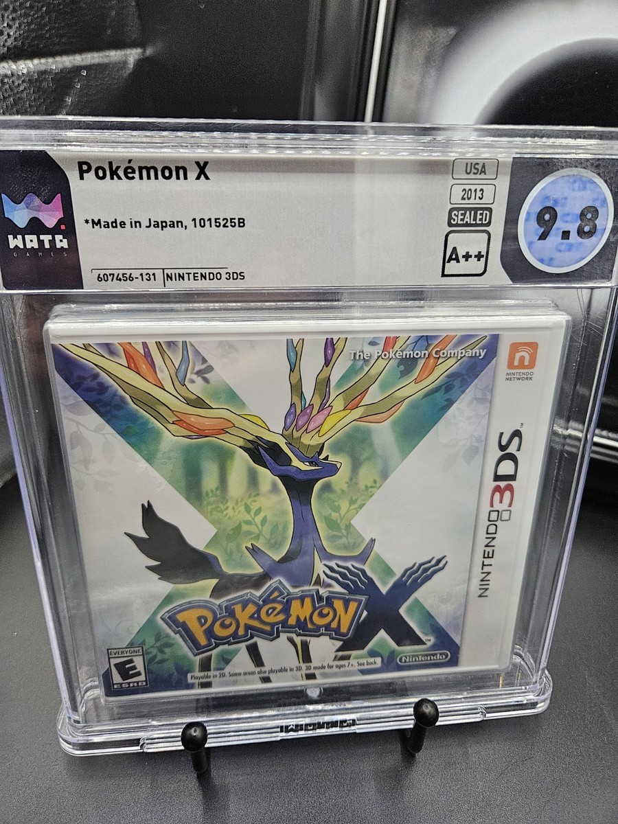 Pokemon X / Nintendo 3DS / 2013 Video Game WATA 9.8 Sealed A++ | eBay