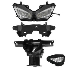Front Headlight Ram Air Duct Fairing Bracket Fit For Kawasaki Ninja ZX6R 19-2023