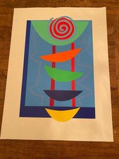 ‘Orange Green And Blue Rhythm’ 