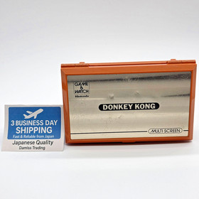 Nintendo Game & Watch Donkey Kong Tested No Battery Leak Clip Damage 60005