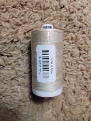 Essential Connecting Thread Natural 100% cotton thread 1200 yds 50W 3 ply 20868