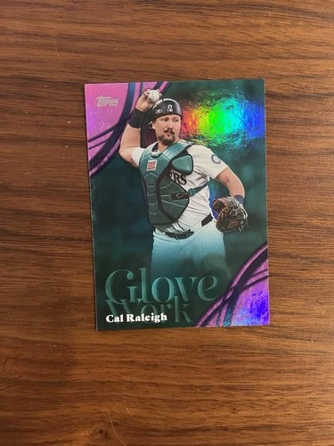 2026 Topps Series 2 Cal Raleigh Pink Foil (RAW)