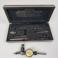 Starrett No 711 Last Word Dial Test Indicator .001 Machinist Tool Made in USA