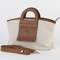Michael Kors Tasche Damen Shopper Handtasche Schultertasche Canvas Leder
