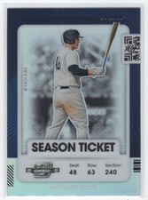 #53 2021 Panini Contenders Optic HOLO } Anthony Rizzo New York Yankees