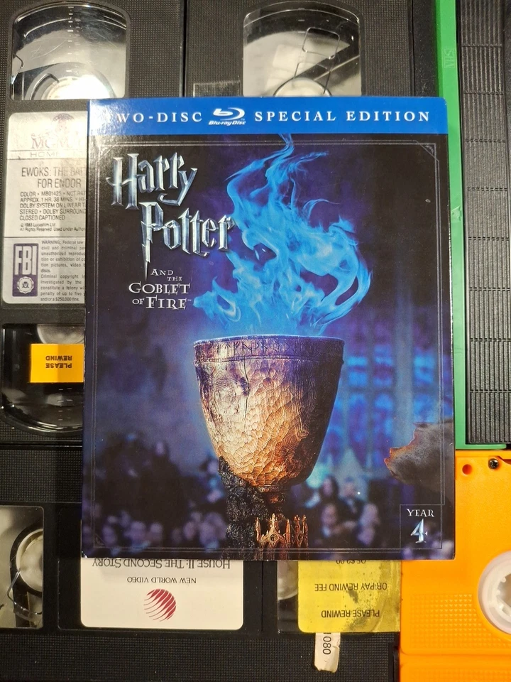 Harry Potter and the Goblet of Fire (Blu-ray, Slipcover, New) - Image 2 of 4
