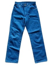 WRANGLER Women's Cowboy Cut Jeans Size 9x30 Slim Fit High Rise Tapered 14MWZG