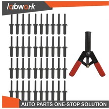 Labwork Plastic Poly Rivet Gun Quick Set Riveter Riveting Hand Tool Set 41 Piece
