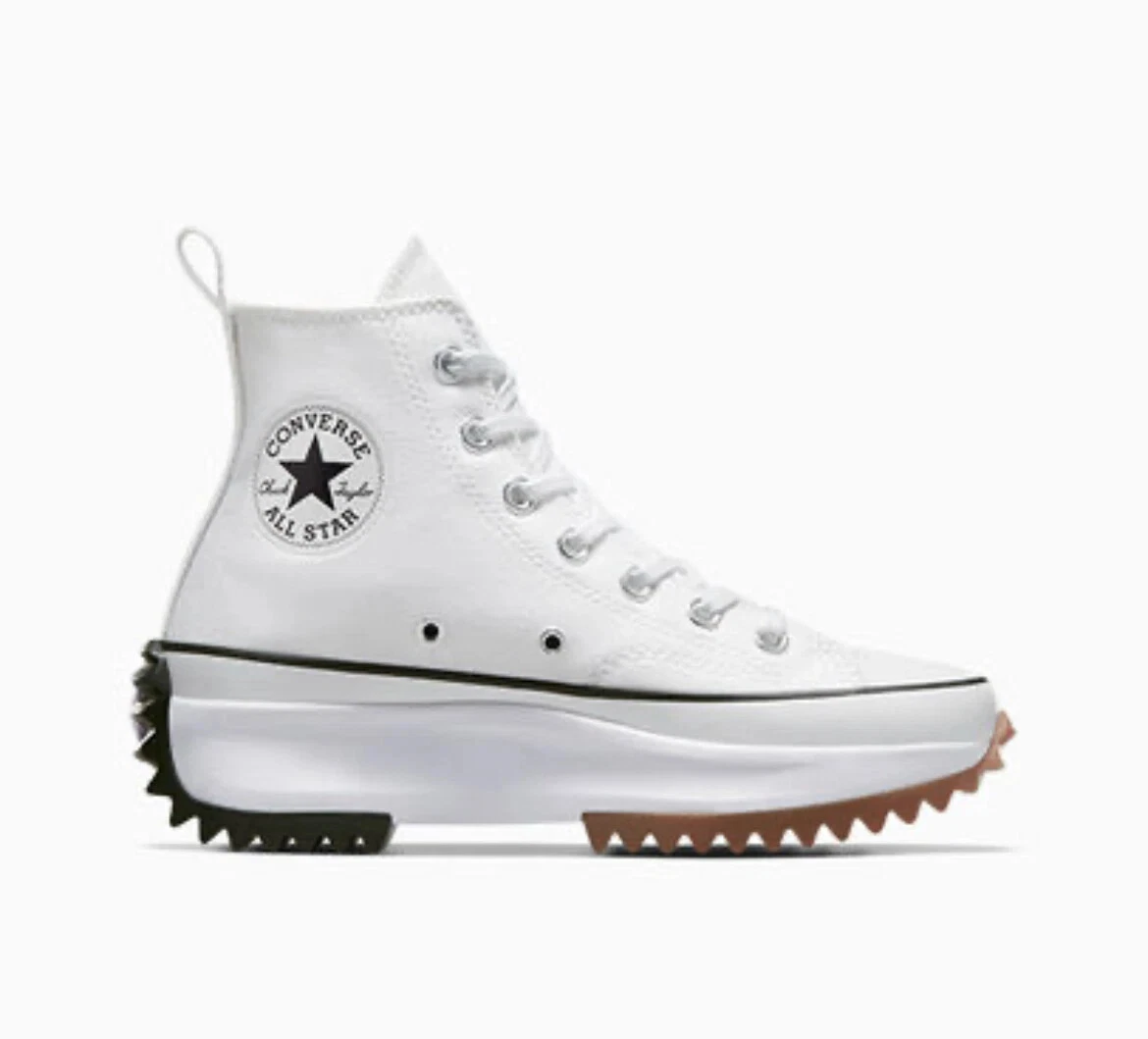 Converse Run Star Hike High White Black Gum for Sale  display picture 2