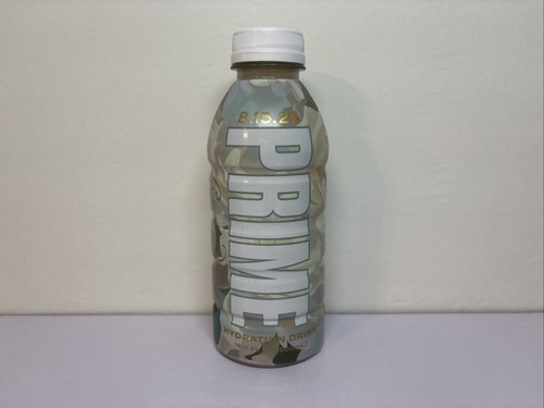 Prime Hydration Logan Paul & Nina Wedding White Bottle Rare Lake Como Drink 8.15