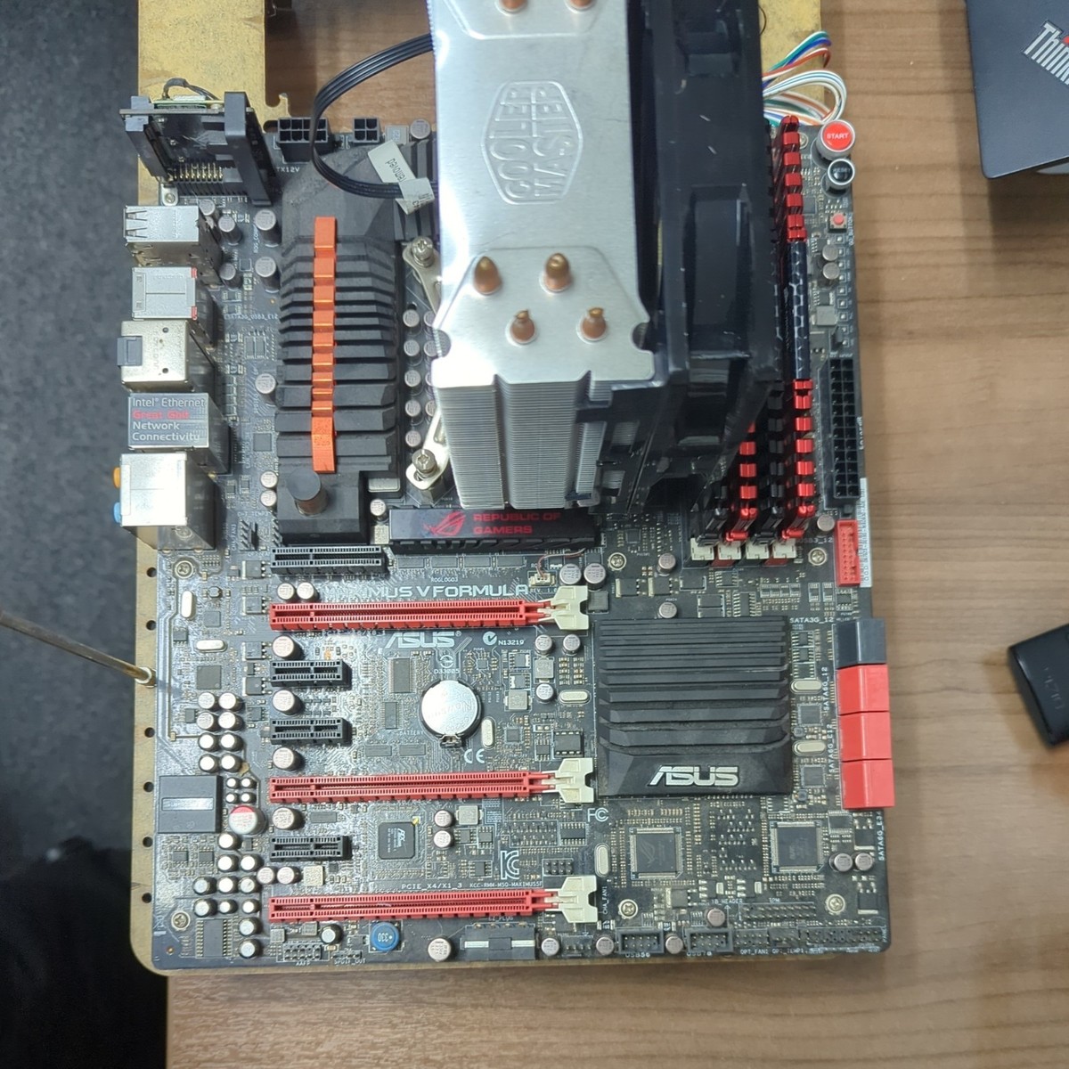 ASUS MAXIMUS V FORMULA マザーボード+CPU+32Gメモリ ASUS MAXIMUS V Formula LGA 1155 Intel Z77 ATX DDR3 DIMM USB