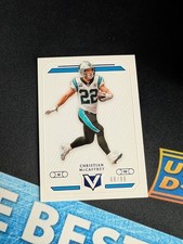 Christian McCaffrey 2019 Panini Chronicles Vertex Blue #d /99