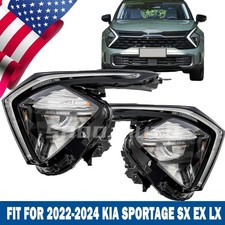 LED Headlight Right For 2023 2024 Kia Sportage 92102DW000/92101DW000 Replacement