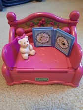 Fisher Price Vintage Briarberry Bear Couch/bear/book