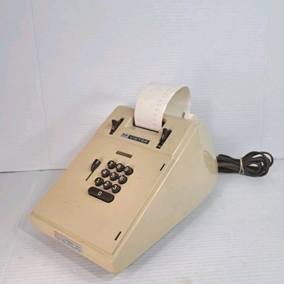 #ad #ad Victor Adding Machine 7 82 54 Vtg Mechanical Calculator Works Parts Repair As Is $49.98