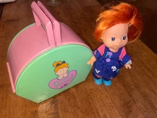 Vintage 1980s Play set, Pocas Pecas, Vanity Compact From Spain, Rare