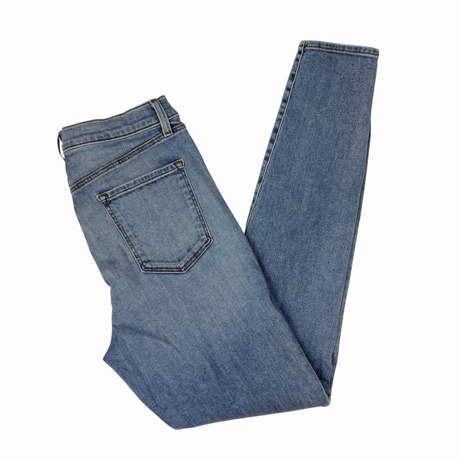 J Brand Maria High Rise Skinny Jeans Size 31 Waist Everlasting Wash JB000361 image 3
