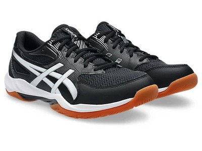 Asics Volleyball Shoes GEL-ROCKET 12 WIDE Black/White 1073A081.001