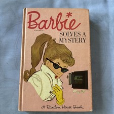 BARBIE Solves a Mystery Vintage 1963 Random House Mattel Doll Hardcover HC