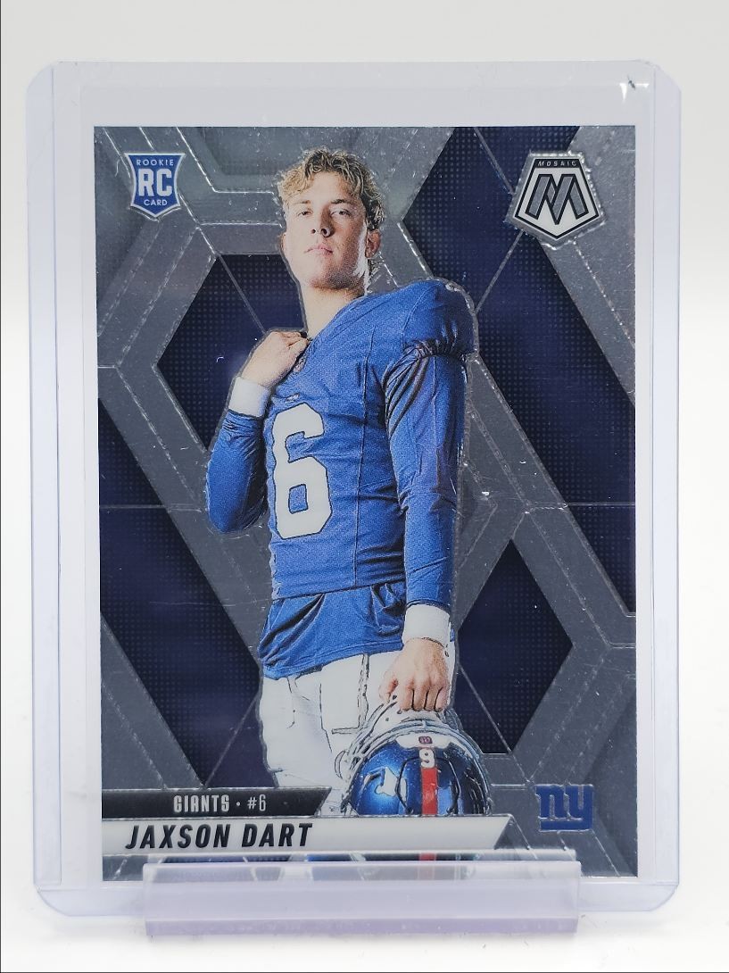 JAXSON DART 2025 MOSAIC FOOTBALL ROOKIE VARIATION GIANTS #288 RC Q4841