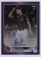 2022 Topps Chrome Rookie Purple Refractor 178/250 Luis Frias #RA-LF Auto nd3