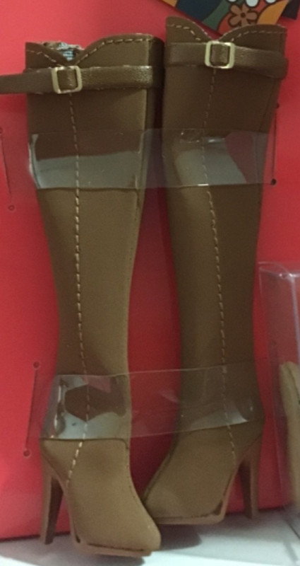 PEACE ‘N HARMONY POPPY PARKER Doll SUEDE BOOTS Shoes ~Integrity Fashion Royalty