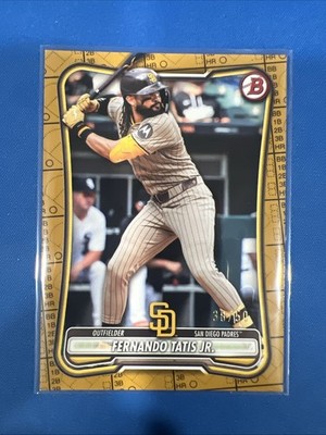 2026 Bowman Fernando Tatis Jr. /50 Gold Border Pattern #47 - Padres