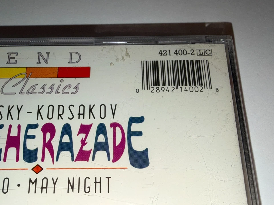 Rimsky-Korsakov Scheherazade CD Weekend Classics Sadko/May Night *NEW/SEALED* - Image 4 of 4