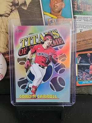 2026 Topps Corbin Carroll Titans Of The Game Insert Card #TOG-6