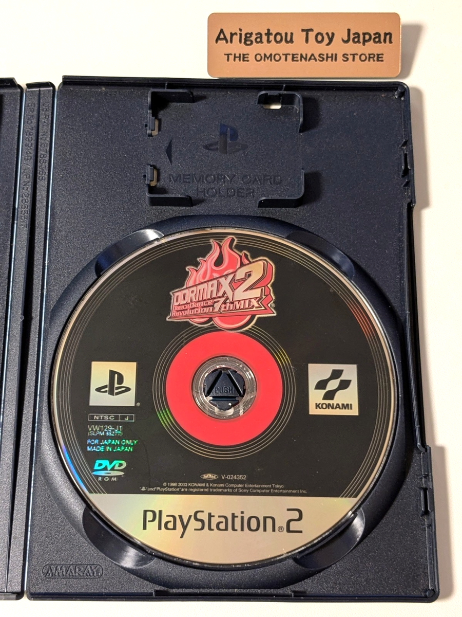 PS2 DDRMAX2 Dance Dance Revolution 7Th Mix Playstation 2 Sony