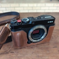 Fujifilm X-E4 26.1MP Mirrorless Digital Camera Body - With Case and Strap