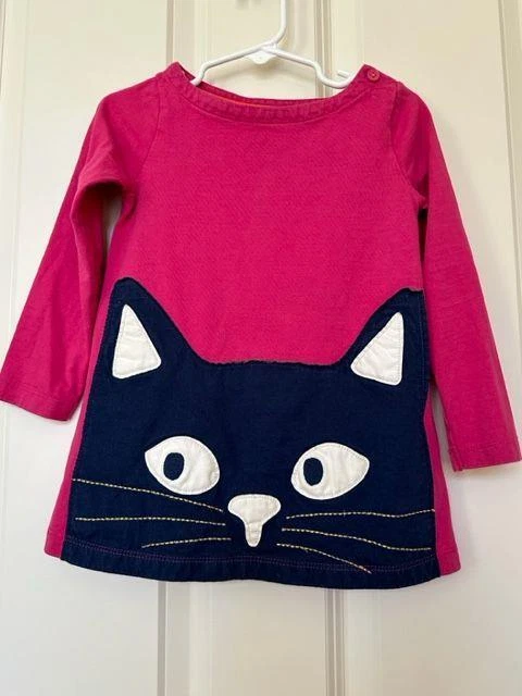 Mini boden top cat dress