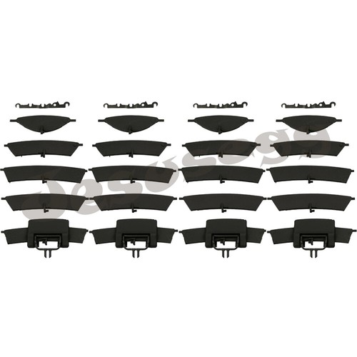 4Set Dashboard Dash Center AC Air Vent Grill Kit Black For 07-12 ML-Class W164 - Imagen 2 de 8