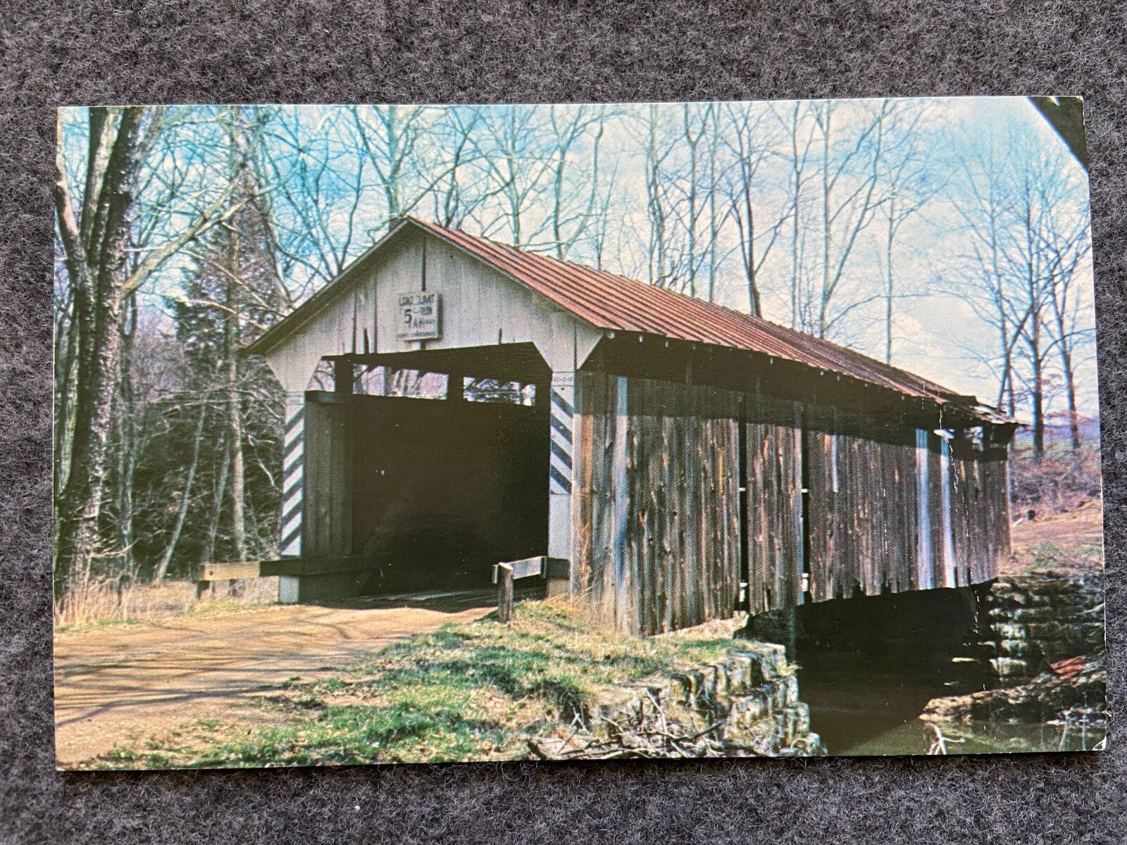Licking County Landmark, Fallsburg, Ohio Vintage Postcard eBay
