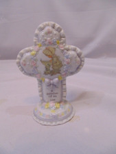 Precious Moments Vintage 1995 Cross A Reflection Of His Love Porcelain