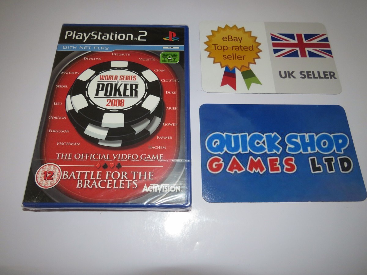 (未使用･未開封品)　World Series of Poker 2008 / Game sdt40b8 World Series of Poker 2008: Battle for the Bracelets (Sony