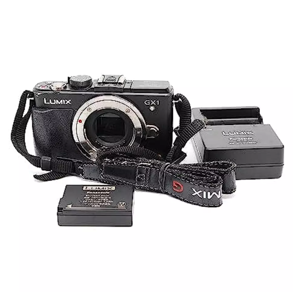 Panasonic DMC-GX1-K Mirrorless SLR Camera Lumix GX1 Body only Esprit Black