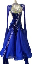 Handmade Dance Dress/Standard Ballroom Competition Dress smooth Waltz Tango