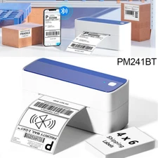 Shipping Label Maker Bluetooth Thermal Address Label Printer for eBay Amazon UPS