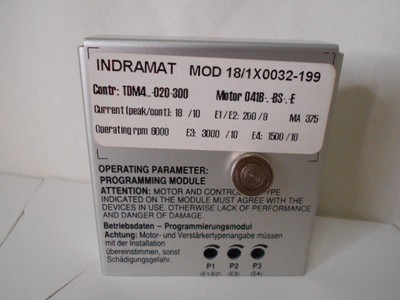 INDRAMAT 181X0032199 MODULE NEW
