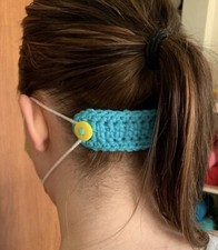 Handmade ,Ear Savers For Mask  Set Of 3 