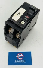Square D Type Q0 Circuit Breaker 20A 2-Pole 120/240VAC Plug-In/On *WARRANTY*