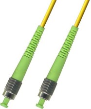 2M Singlemode Simplex Fiber Optic Cable 9/125 FC/APC-FC/APC