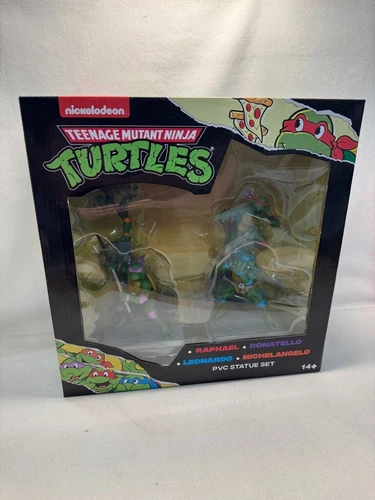 PCS Collectibles TMNT PVC Statue 4-pack (New & FREE Shipping)